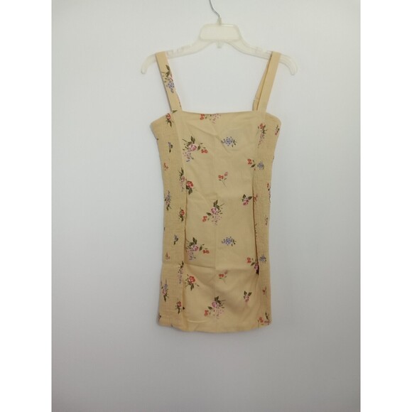 Forever 21 small yellow floral mini Sundress Flirt Romantic - Picture 11 of 16